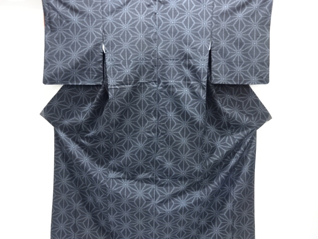 JAPANESE KIMONO / TOKAMACHI TSUMUGI / WOVEN ASANOHA